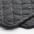 Salisbury & Co Ashford Pot Holder Plain Set of 2 Black