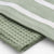 Salisbury & Co Ashford Tea Towel Twill Waffle Set of 2 Sage