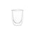 Salisbury & Co Brew Double Wall Glass 100ml Set of 2