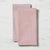 Salisbury & Co Diamond Tea Towel Set of 2 Dusty Pink