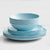 Salisbury & Co Escape Melamine Dinner Set 12pc Sky Blue