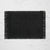 Salisbury & Co Fringe Rectangular Placemat 45x30cm Black