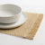 Salisbury & Co Fringe Rectangular Placemat 45x30cm Oatmeal