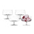 Salisbury & Co Modena Dessert Coupe Glass 450mL Set of 4