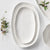 Salisbury & Co Palermo Serving Platter 41.5x23.5cm White