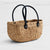 Salisbury & Co Province Carry Basket with Suede Handle Large Charcoal