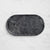 Salisbury & Co Riviera Oval Marble Board 45x25cm Black