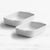 Salisbury & Co Stack Rectangular Baker 20x16cm White Set of 2