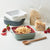 Salisbury & Co Stack Square Baker 18cm White Set of 2