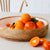 Salisbury & Co Calla Mango Wood Fruit Bowl 40cm White