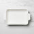 Salisbury & Co Classic Rectangular Baker 29x21cm White