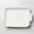 Salisbury & Co Classic Rectangular Baker 33x25cm White