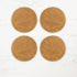 Salisbury & Co Siena Coaster Set of 4 Brown