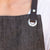 Salisbury & Co Hampstead Cross Back Apron Black