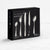 Salisbury & Co Maestro Cutlery Set 40pc Satin Silver