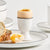 Salisbury & Co Mona Egg Cup White with Black Speckle