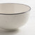 Salisbury & Co Mona Noodle Bowl 18cm White with Black Speckle