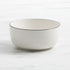 Salisbury & Co Mona Salad Bowl 25cm White with Black Speckle