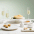Salisbury & Co Riviera Marble Coaster Set of 4 White